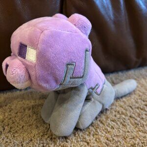 Minecraft Jinx Earth Happy Explorer Dyed Cat‎ Purple Plush 6"